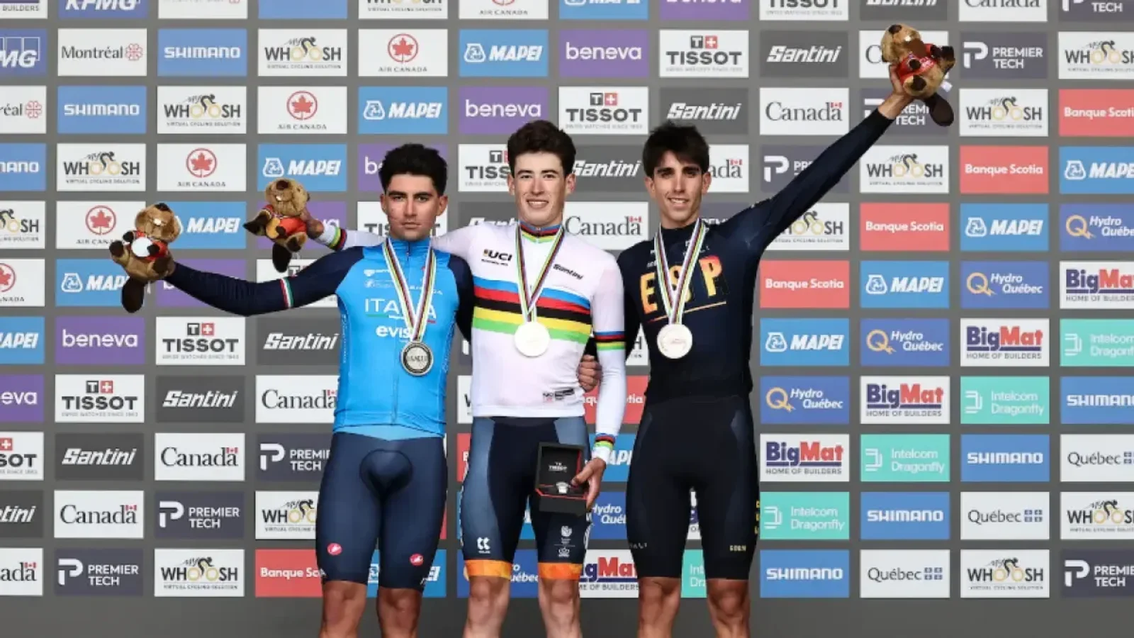 A las puertas de la gloria. Héctor Álvarez ha firmado una notable medalla de bronce en la contrarreloj Sub23 del Campeonato del Mundo de ciclismo que se está · Fuente: Mundo Deportivo