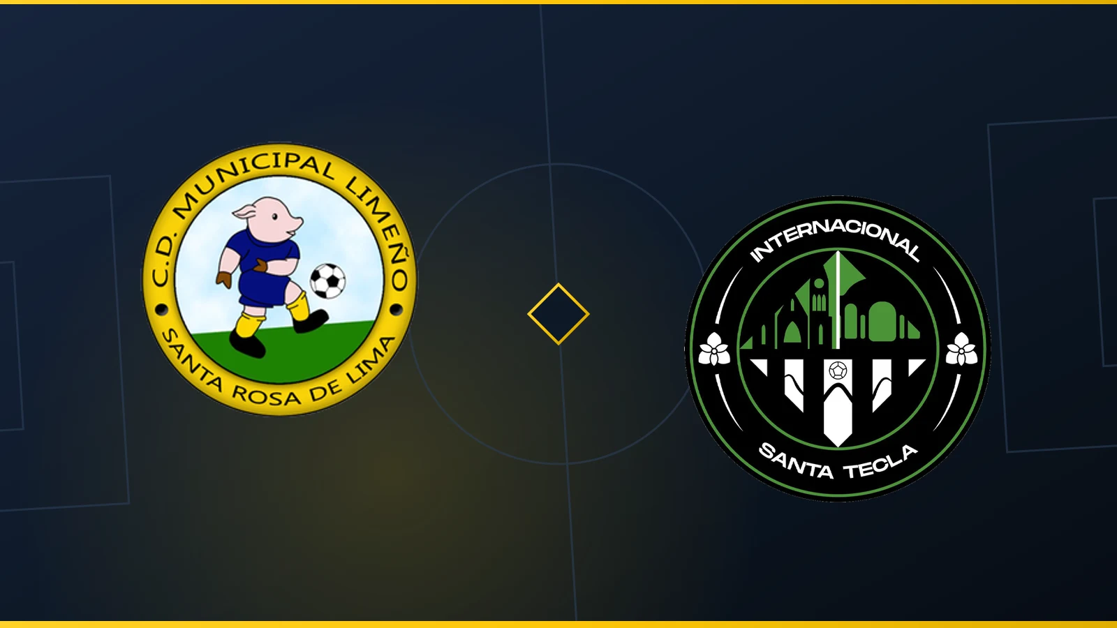 Escudos de C.D. Municipal Limeño y Internacional Santa Tecla