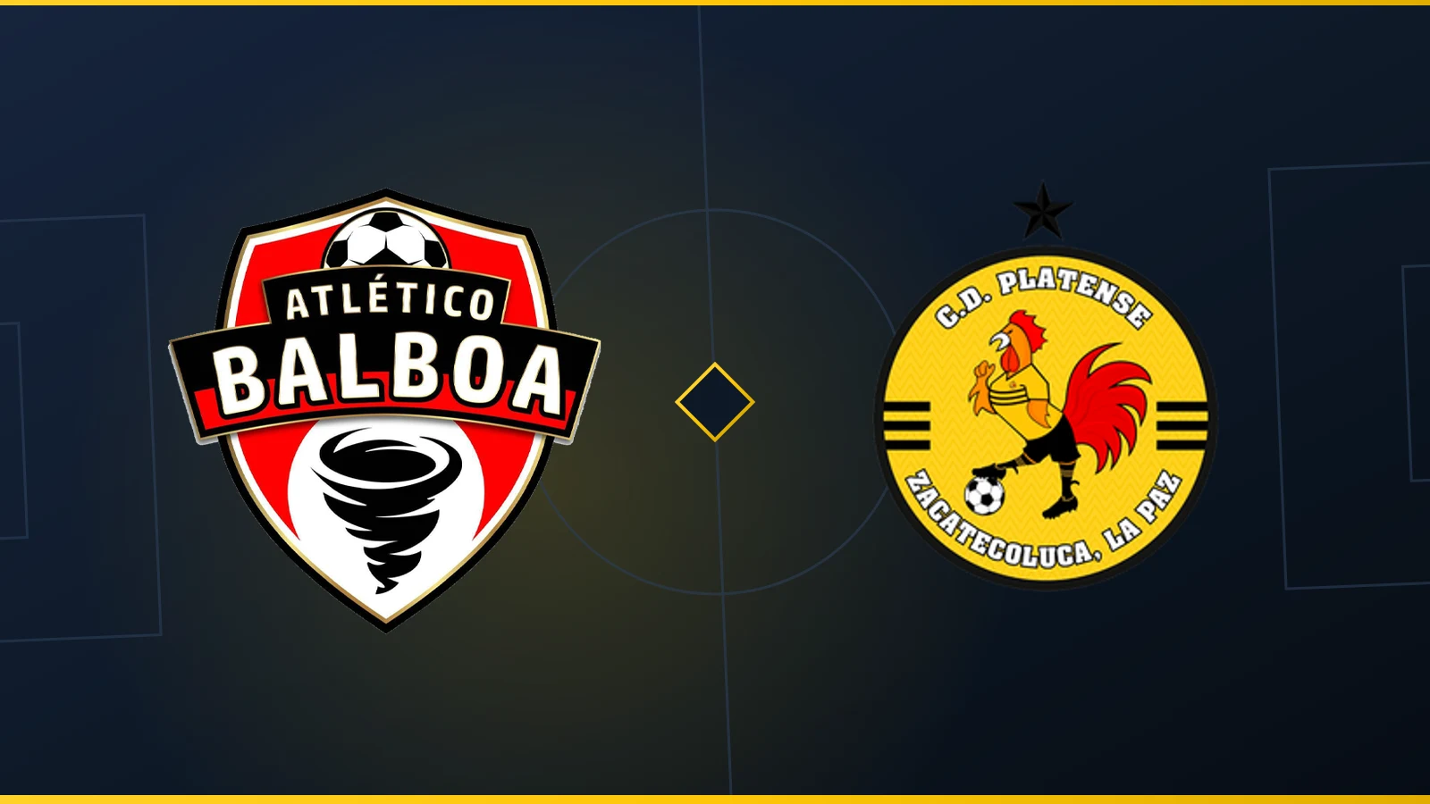Escudos de Atlético Balboa y C.D. Platense