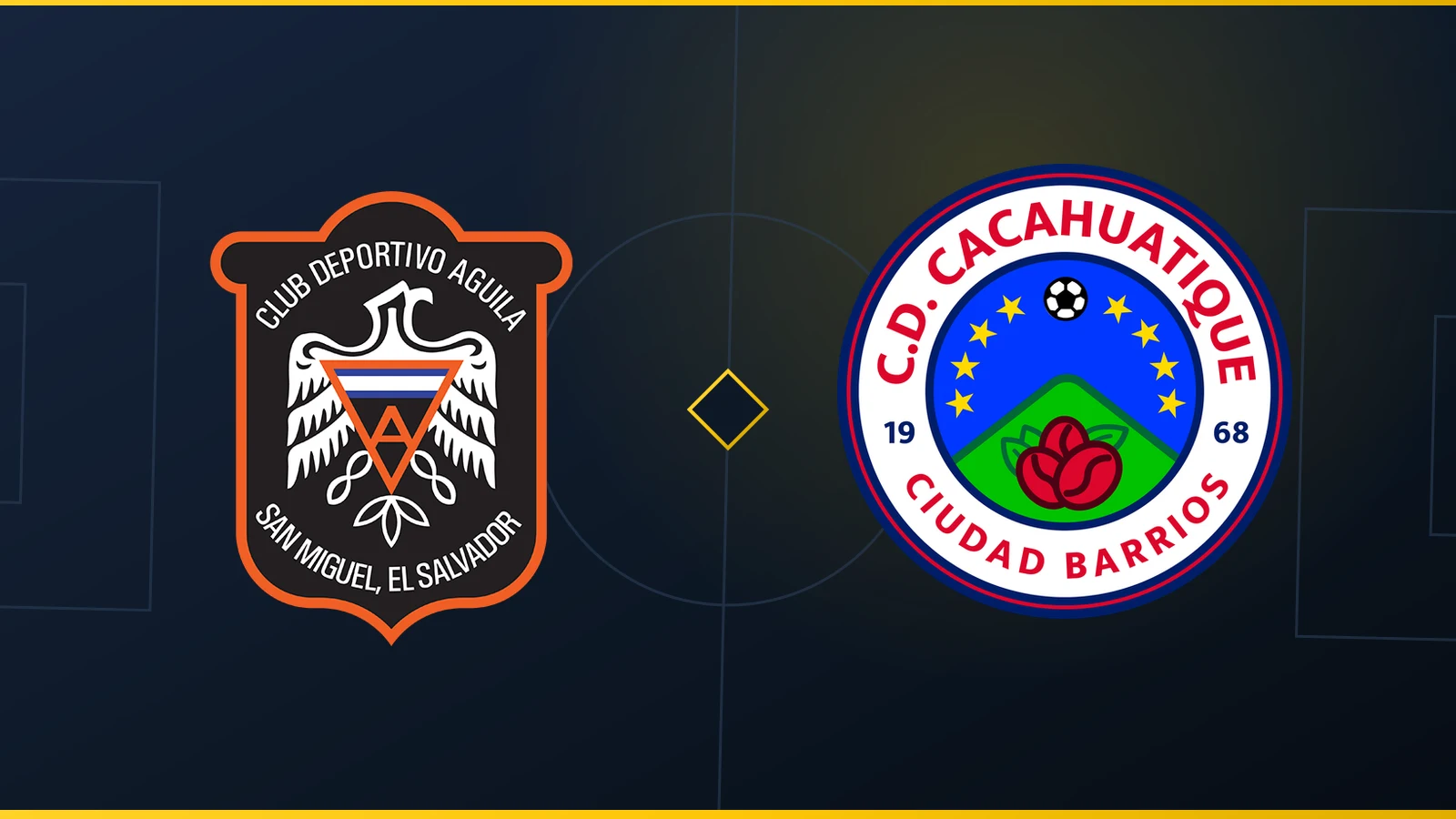 Escudos de C.D. Águila y Cacahuatique