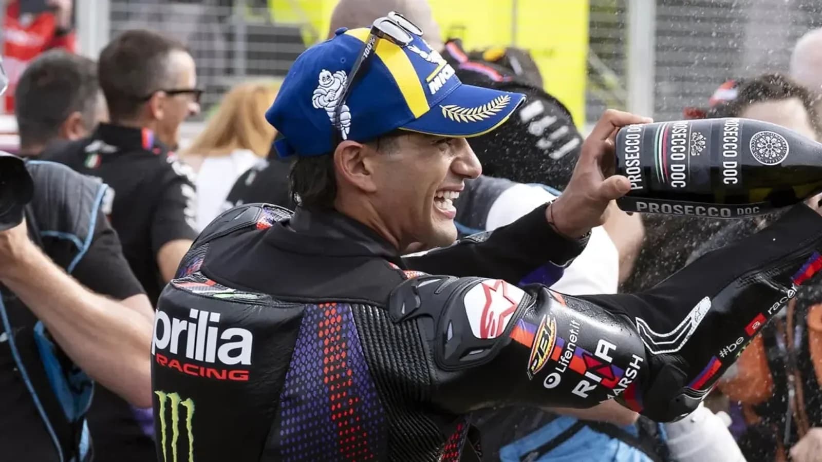 Se escapó el doblete en el GP de Gran Bretaña pero nadie sumó tantos puntos como Jorge Martín este fin de semana en Silverstone. El piloto de Aprilia vuelve a · Fuente: Mundo Deportivo