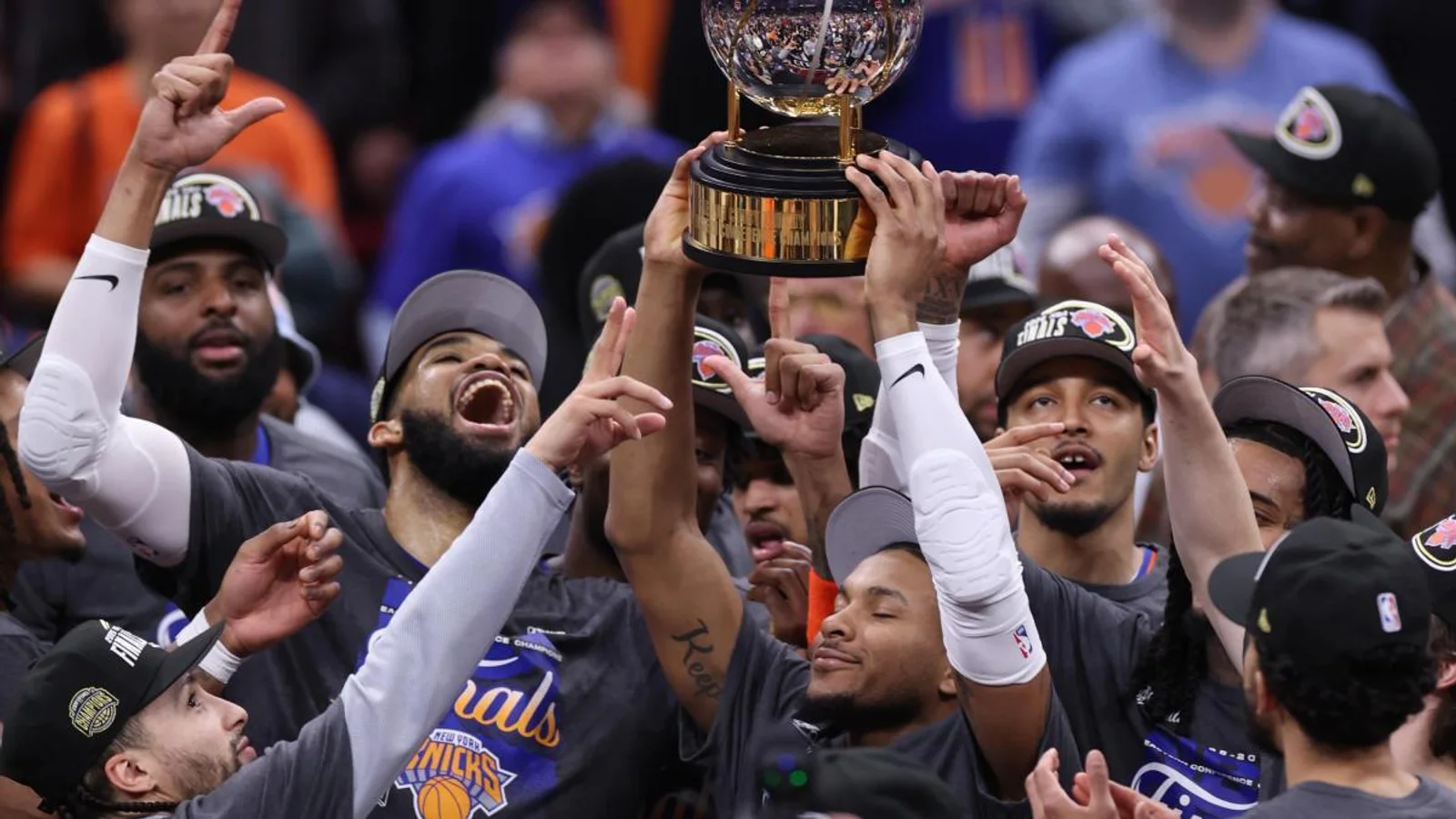Los New York Knicks se han clasificado esta pasada madrugada para sus primeras Finales de la NBA desde 1999 tras arrollar a los Cleveland Cavaliers por 93-130. J... · Fuente: Mundo Deportivo